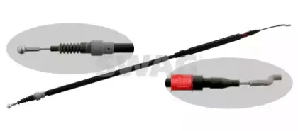 Трос, стояночная тормозная система SWAG купить